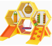 Дитячі ігрові лабіринти у вигляді шестигранних сот