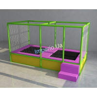 Батутна арена 2*4м на два Батути 2*2м