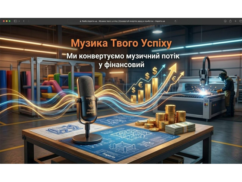 Конвертуємо музичний потік у фінансовий: Нова ера продуктивності з Radio Imperio